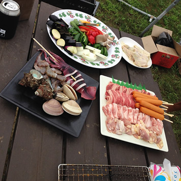 手ぶらでバーベキュー